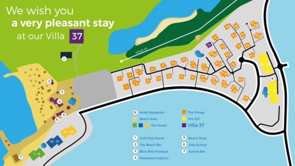 Blue Bay Beach Villa At Pool And Golfcourse 외부 사진